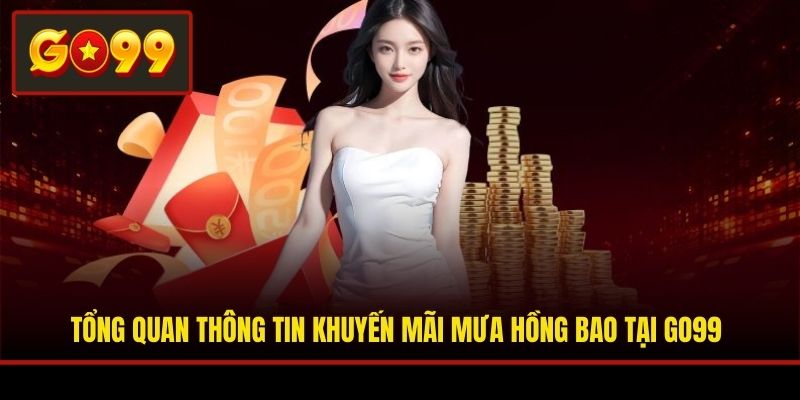 Tổng quan thông tin khuyến mãi mưa hồng bao tại Go99